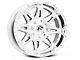 Fuel Wheels Hostage Chrome 6-Lug Wheel; 17x9; -12mm Offset (22-24 Bronco Raptor)