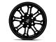 Mammoth Impulse Gloss Black Machined 6-Lug Wheel; 17x9; -12mm Offset (22-24 Bronco Raptor)