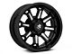 Mammoth Impulse Gloss Black Machined 6-Lug Wheel; 17x9; -12mm Offset (22-24 Bronco Raptor)