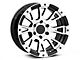 Rovos Wheels Karoo Gloss Black with Machined Lip 6-Lug Wheel; 17x9; -6mm Offset (22-24 Bronco Raptor)