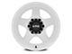 KMC Lobo Gloss White 6-Lug Wheel; 17x8.5; -10mm Offset (22-24 Bronco Raptor)