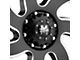 Off-Road Monster M07 Flat Black Milled 6-Lug Wheel; 20x10; -19mm Offset (22-24 Bronco Raptor)