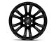 Mammoth Madness Matte Black 6-Lug Wheel; 20x10; -18mm Offset (22-24 Bronco Raptor)