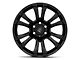 Mammoth Madness Matte Black 6-Lug Wheel; 20x9; 0mm Offset (22-24 Bronco Raptor)