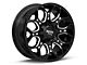 Moto Metal MO808 Sniper Gloss Black Milled 6-Lug Wheel; 20x10; -18mm Offset (22-24 Bronco Raptor)