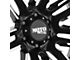 Moto Metal MO978 Razor Satin Black Machined 6-Lug Wheel; 20x9; 18mm Offset (22-24 Bronco Raptor)