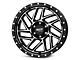 Moto Metal MO985 Breakout Gloss Black Machined 6-Lug Wheel; 20x9; 0mm Offset (22-24 Bronco Raptor)