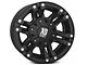 XD Monster II Matte Black 6-Lug Wheel; 17x9; -12mm Offset (22-24 Bronco Raptor)