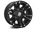 XD Monster II Matte Black 6-Lug Wheel; 17x9; -12mm Offset (22-24 Bronco Raptor)