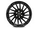 Thret Offroad Omega Gloss Black Milled 6-Lug Wheel; 20x10; -21mm Offset (22-24 Bronco Raptor)