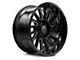 Thret Offroad Omega Gloss Black Milled 6-Lug Wheel; 20x10; -21mm Offset (22-24 Bronco Raptor)