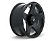 RTX Offroad Wheels Outlaw Satin Black 6-Lug Wheel; 18x9; 10mm Offset (22-24 Bronco Raptor)