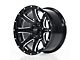 Pro Comp Wheels Patriot Gloss Black Milled 6-Lug Wheel; 20x9; 0mm Offset (22-24 Bronco Raptor)