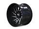 Cali Off-Road Purge Gloss Black Milled 6-Lug Wheel; 20x12; -51mm Offset (22-24 Bronco Raptor)