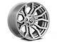 Fuel Wheels Rage Platinum Brushed Gunmetal 6-Lug Wheel; 20x10; -18mm Offset (22-24 Bronco Raptor)