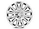 Raptor Style Chrome 6-Lug Wheel; 20x9; 30mm Offset (22-24 Bronco Raptor)