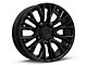 Fuel Wheels Rebar Blackout 6-Lug Wheel; 22x12; -44mm Offset (22-24 Bronco Raptor)