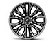 Fuel Wheels Rebar Matte Gunmetal 6-Lug Wheel; 22x12; -44mm Offset (22-24 Bronco Raptor)