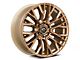 Fuel Wheels Rebar Platinum Bronze Milled 6-Lug Wheel; 22x12; -44mm Offset (22-24 Bronco Raptor)