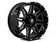 Mammoth Revolver Gloss Black Machined 6-Lug Wheel; 20x9.5; -6mm Offset (22-24 Bronco Raptor)