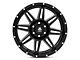 Mammoth Revolver Gloss Black Machined 6-Lug Wheel; 20x9.5; -6mm Offset (22-24 Bronco Raptor)