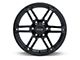 RTX Offroad Wheels Slate Satin Black 6-Lug Wheel; 17x8; 25mm Offset (22-24 Bronco Raptor)