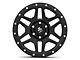 Mammoth Split 6 Beadlock Satin Black 6-Lug Wheel; 18x9; 12mm Offset (22-24 Bronco Raptor)