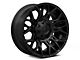 Fuel Wheels Twitch Gloss Black 6-Lug Wheel; 20x10; -18mm Offset (22-24 Bronco Raptor)