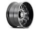 Mayhem Wheels Utopia Gloss Black Milled 6-Lug Wheel; 20x9; 0mm Offset (22-24 Bronco Raptor)