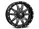 Fuel Wheels Vandal Gloss Black Milled 6-Lug Wheel; 20x10; -19mm Offset (22-24 Bronco Raptor)