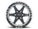 Weld Racing Ventura 6 Beadlock Gloss Black Milled 6-Lug Wheel; 17x10; 42mm Offset (22-24 Bronco Raptor)