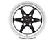 Weld Racing Ventura 6 Drag Gloss Black Milled 6-Lug Wheel; 17x5; -7mm Offset (22-24 Bronco Raptor)