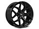 Niche Vice SUV Gloss Black 6-Lug Wheel; 22x9.5; 30mm Offset (22-24 Bronco Raptor)