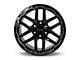 RTX Offroad Wheels Volcano Gloss Black Milled Edge 6-Lug Wheel; 18x9.5; -10mm Offset (22-24 Bronco Raptor)