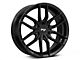 Niche Vosso Gloss Black 6-Lug Wheel; 22x9.5; 30mm Offset (22-24 Bronco Raptor)