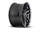 Niche Vosso Matte Anthracite 6-Lug Wheel; 22x9.5; 30mm Offset (22-24 Bronco Raptor)