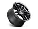 Niche Vosso Matte Anthracite 6-Lug Wheel; 22x9.5; 30mm Offset (22-24 Bronco Raptor)