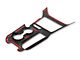 RedRock Console Cover Trim; Gloss Black (21-24 Bronco w/ Automatic Transmission)