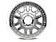 Dirty Life Canyon Race Machined 6-Lug Wheel; 17x9; -12mm Offset (22-24 Bronco Raptor)