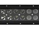 Raxiom 20-Inch Dual Row LED Light Bar; Flood/Spot Combo Beam (Universal; Some Adaptation May Be Required)