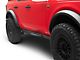 RedRock Stubby Side Step Bars; Black (21-24 Bronco w/ Factory Rock Rails)