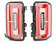 Raxiom Sequential LED Tail Lights; Red Housing; Clear Lens (21-24 Bronco w/ Factory Halogen Tail Lights)