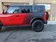 Quarter Panel Side Fading Decals; Satin Black (21-24 Bronco 4-Door)