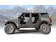 Fab Fours Fender Flare Delete; Matte Black (21-24 Bronco 4-Door, Excluding Raptor)