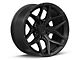 Fuel Wheels Flux Blackout 6-Lug Wheel; 20x9; 1mm Offset (22-24 Bronco Raptor)