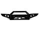 HD Front Bumper with Hoop; Black (21-24 Bronco, Excluding Raptor)