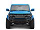 HD Front Bumper with Hoop; Black (21-24 Bronco, Excluding Raptor)