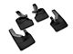 Weathertech No-Drill Mud Flaps; Front and Rear; Black (21-24 Bronco w/ Factory Plastic Rear Bumper & w/o Sasquatch Package)