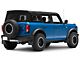 Weathertech No-Drill Mud Flaps; Front and Rear; Black (21-24 Bronco w/ Factory Plastic Rear Bumper & w/o Sasquatch Package)