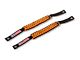 RedRock Paracord Grab Handles with Flag Logo; Front; Orange (21-24 Bronco)